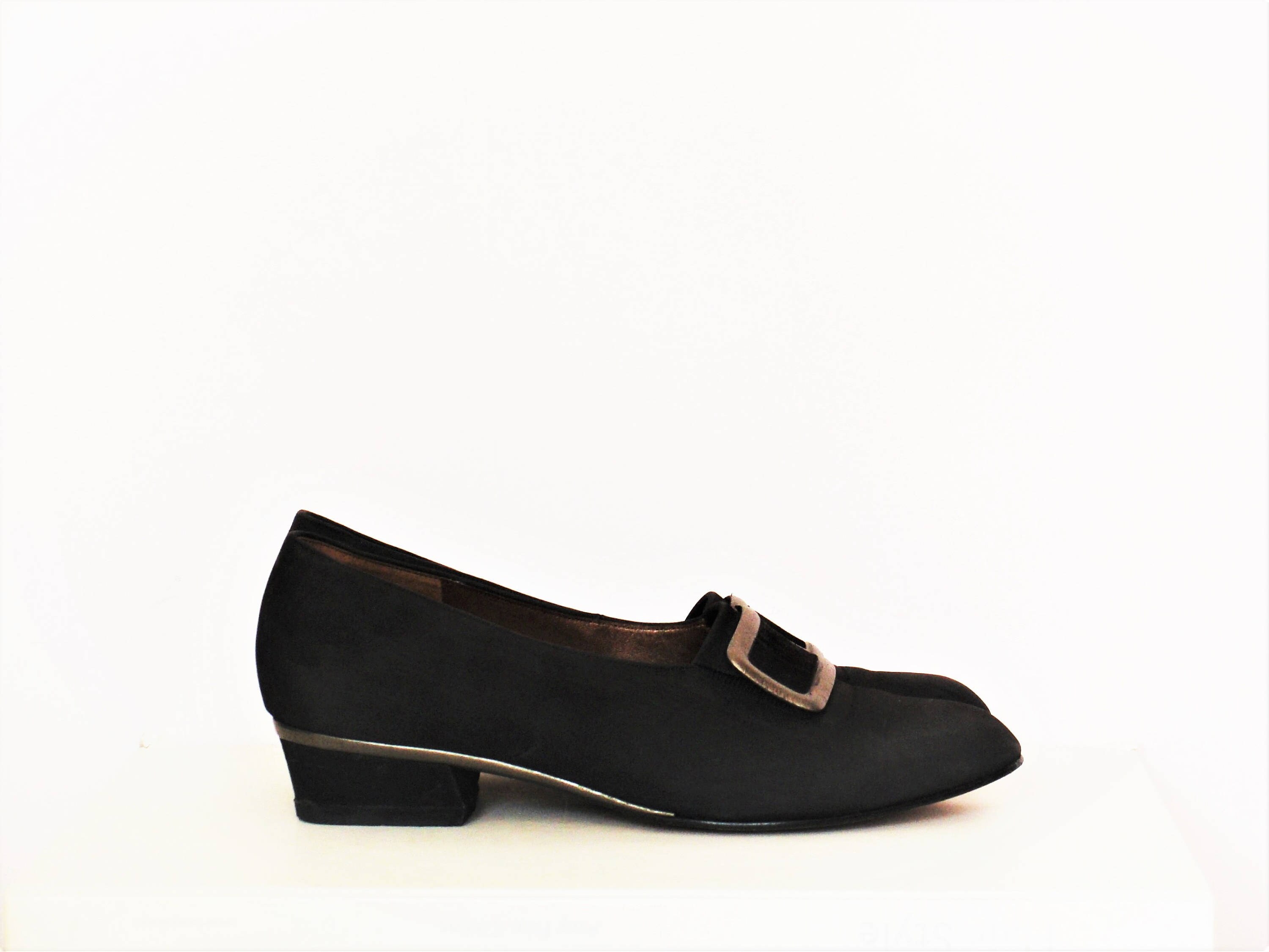 gabor black loafers