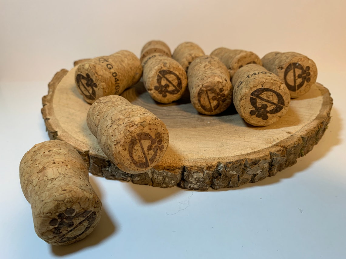 10 Prosecco Corks Craft Supplies Upcycling Supplies Etsy