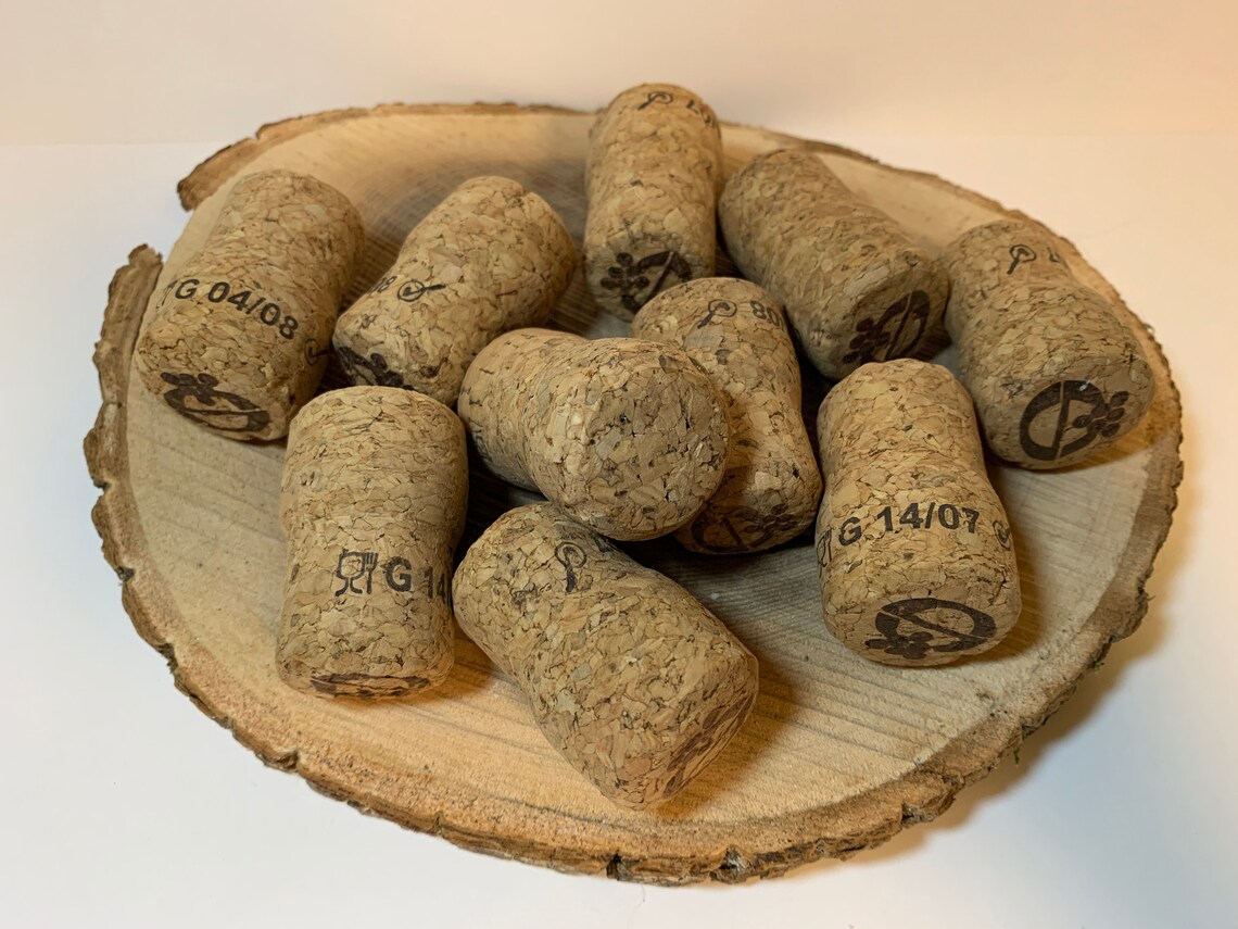 10 Prosecco Corks Craft Supplies Upcycling Supplies Etsy