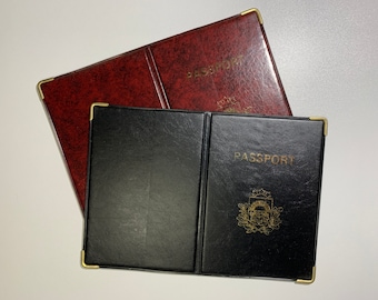 S513 Tribal Art Elephant Passport Holder Case Cover
