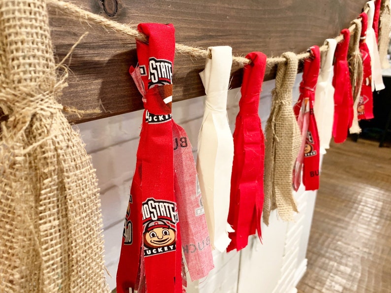 Fabric Tassel Garland CUSTOM Etsy