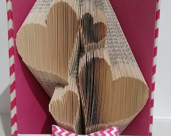 4 Hearts - Books Folding PATTERN ONLY