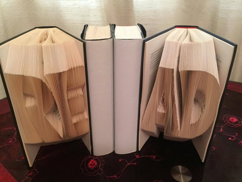READ Book Ends Book Folding Patterns Etsy