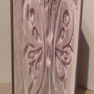 Fancy Butterfly - Cut & Fold book folding PATTERN ONLY