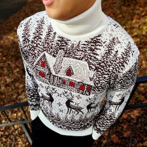 Christmas turtlenecks mens best sale
