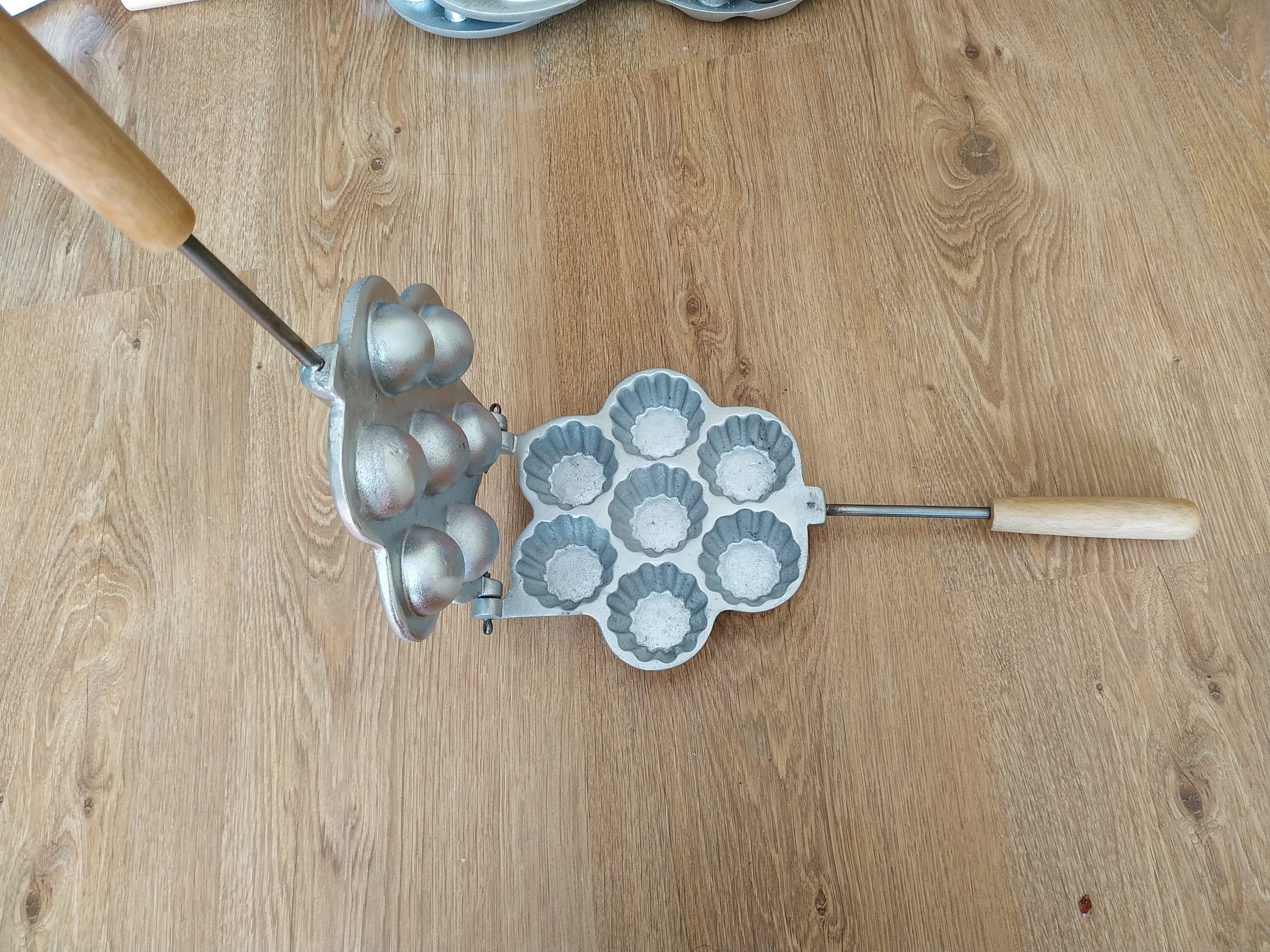 Vintage Form Baking, Aluminium Mold Baskets, Home Cookies, Soviet Gift, Souvenir Oreshnica
