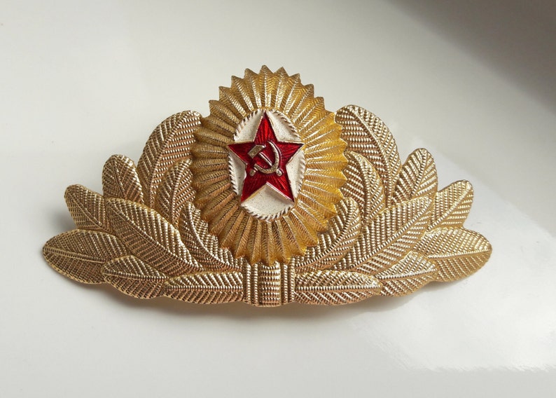 5 Soviet USSR badges Military Troops Communication and Signalers shoulder pins
