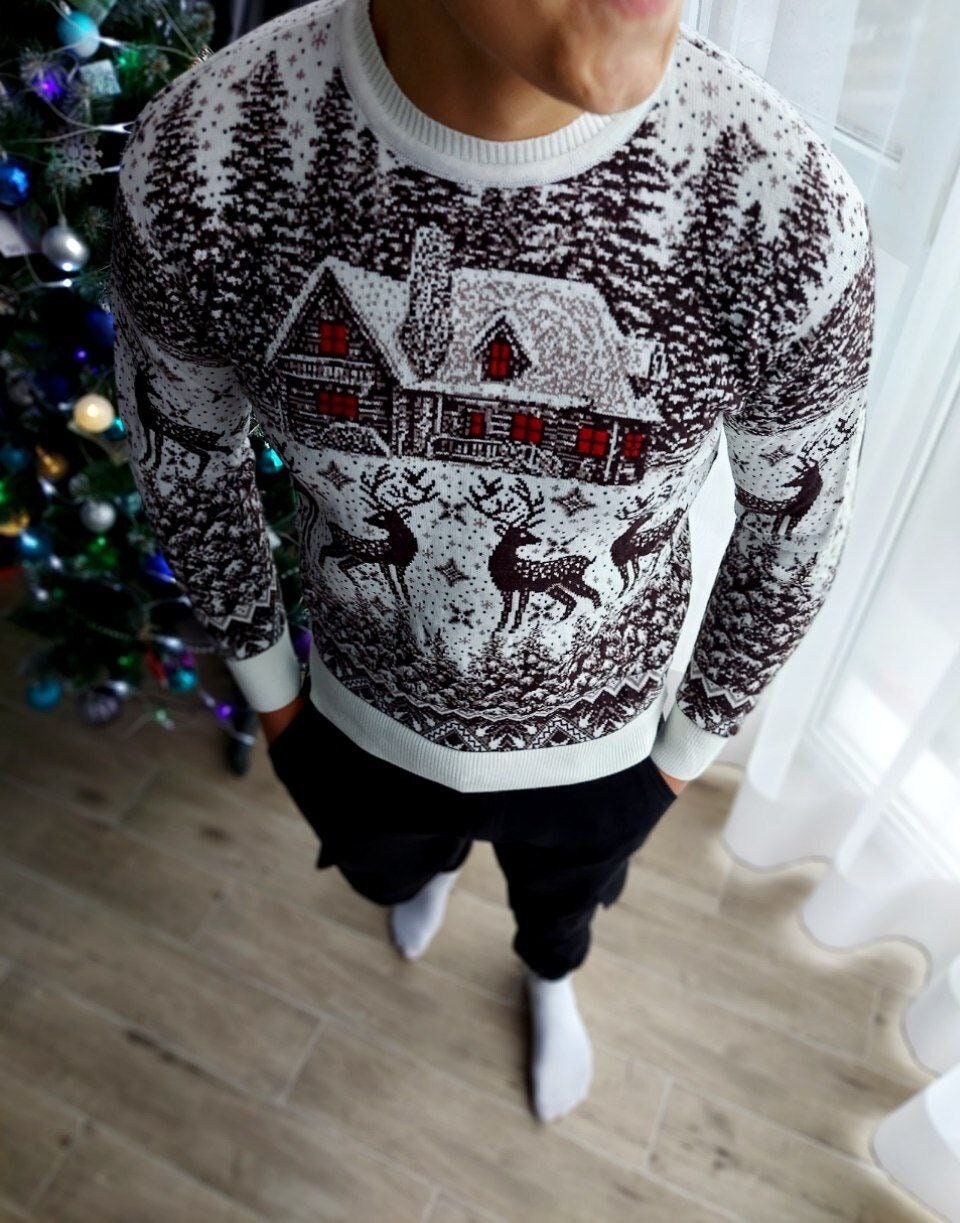 Men's Deer Sweater
