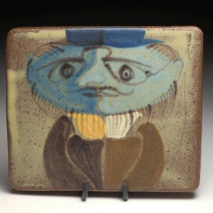 Dybdahl Denmark - A very rare hand-painted tile