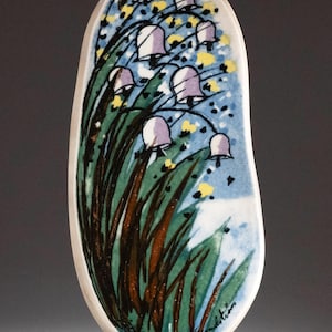 Vintage Helja Liukko-Sundstrom Flower Wall Plaque for ARABIA ~ FINLAND