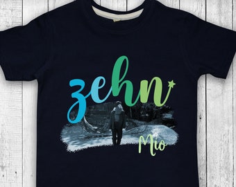Birthday shirt with your favorite photo and name | Shirt Birthday | Young Girls| Photo birthday child pet favorite place