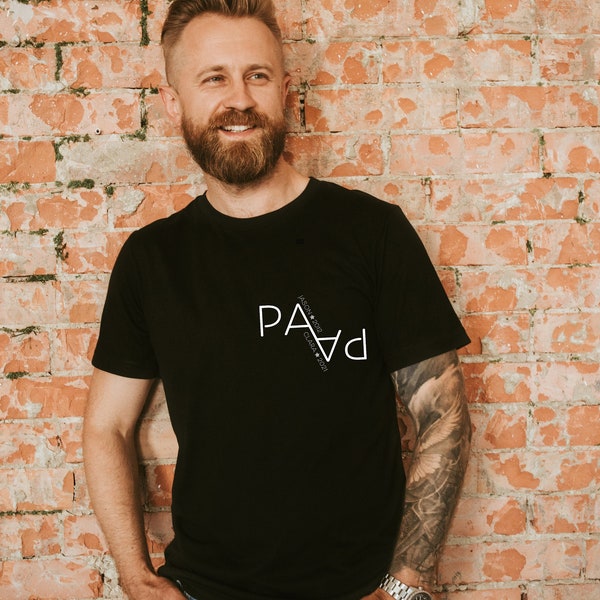 PAPA T-Shirt, personalisiertes T-Shirt, Papas Stolz, Geschenk zum Vatertag, mit Kindernamen, Vatertag, Geburtstag, zur Geburt, Babyparty