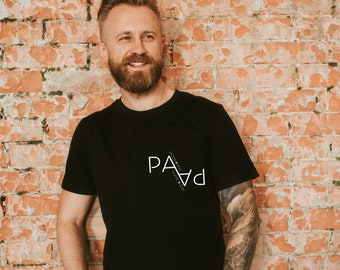 PAPA T-Shirt, personalisiertes T-Shirt, Papas Stolz, Geschenk zum Vatertag, mit Kindernamen, Vatertag, Geburtstag, zur Geburt, Babyparty