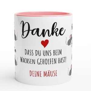 Farewell gift THANK YOU kindergarten teacher | MOUSE MICE mouse group | Cup mug coffee cup tea cup personalized