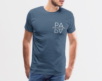 PAPA T-Shirt, personalisiertes T-Shirt, Papas Stolz, Geschenk zum Vatertag, mit Kindernamen, Vatertag, Geburtstag, zur Geburt, Babyparty