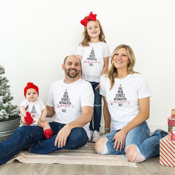 Mom dad and baby matching christmas outfits sale