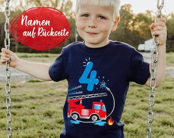 Kids Fire Truck Kids Fire Engine Brigade Tshirt Kids Fire Truck Kids Fire Engine Brigade Tshirt