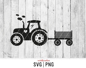 TRACTOR FARM FARMER plotter file | Tractor Tractor Farmer Farm Small Tractor | File | svg, png | Birthday