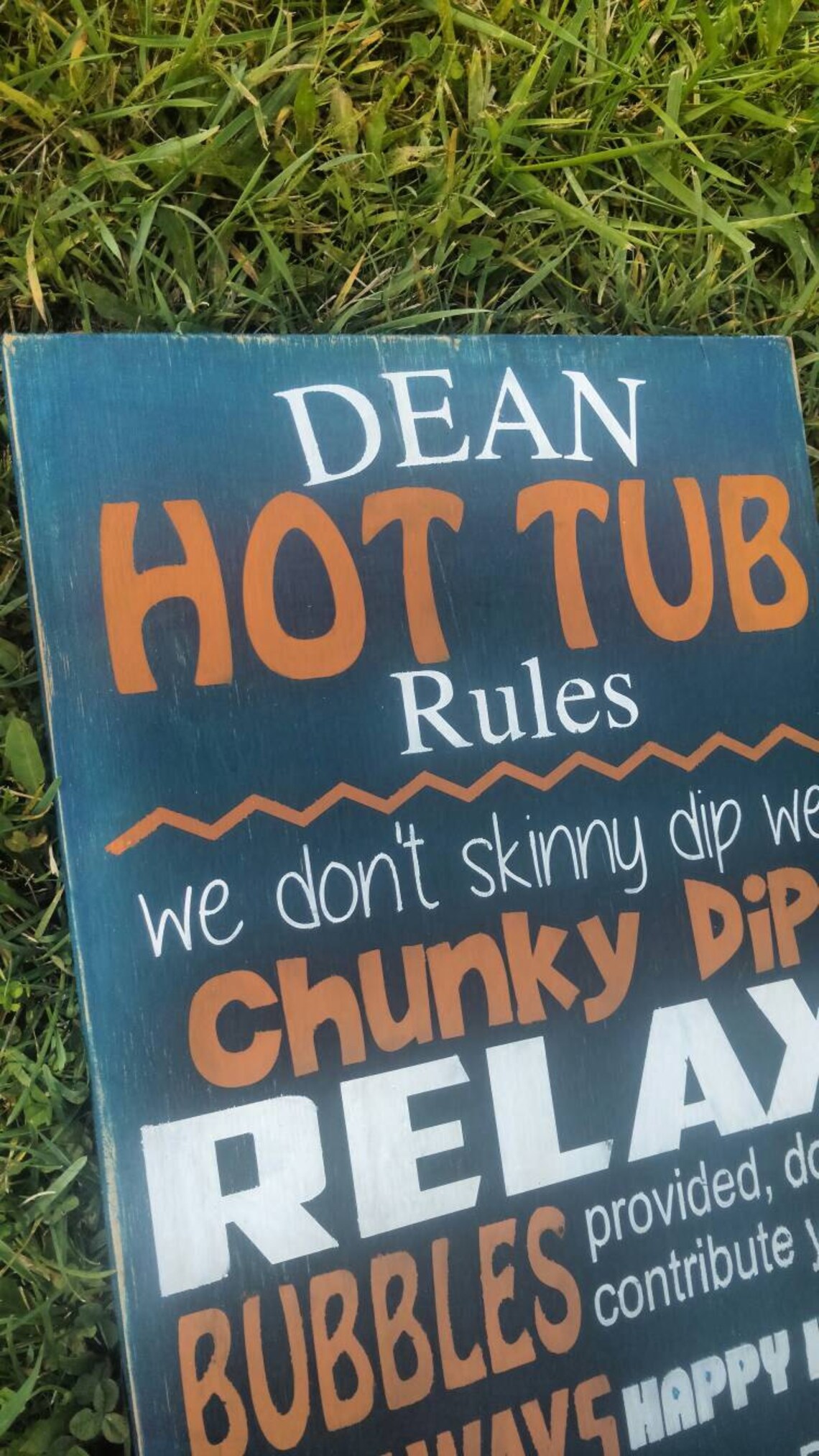 Hot Tub Sign Hot Tub Rules Personalized Wood Wall Art Home Etsy Canada