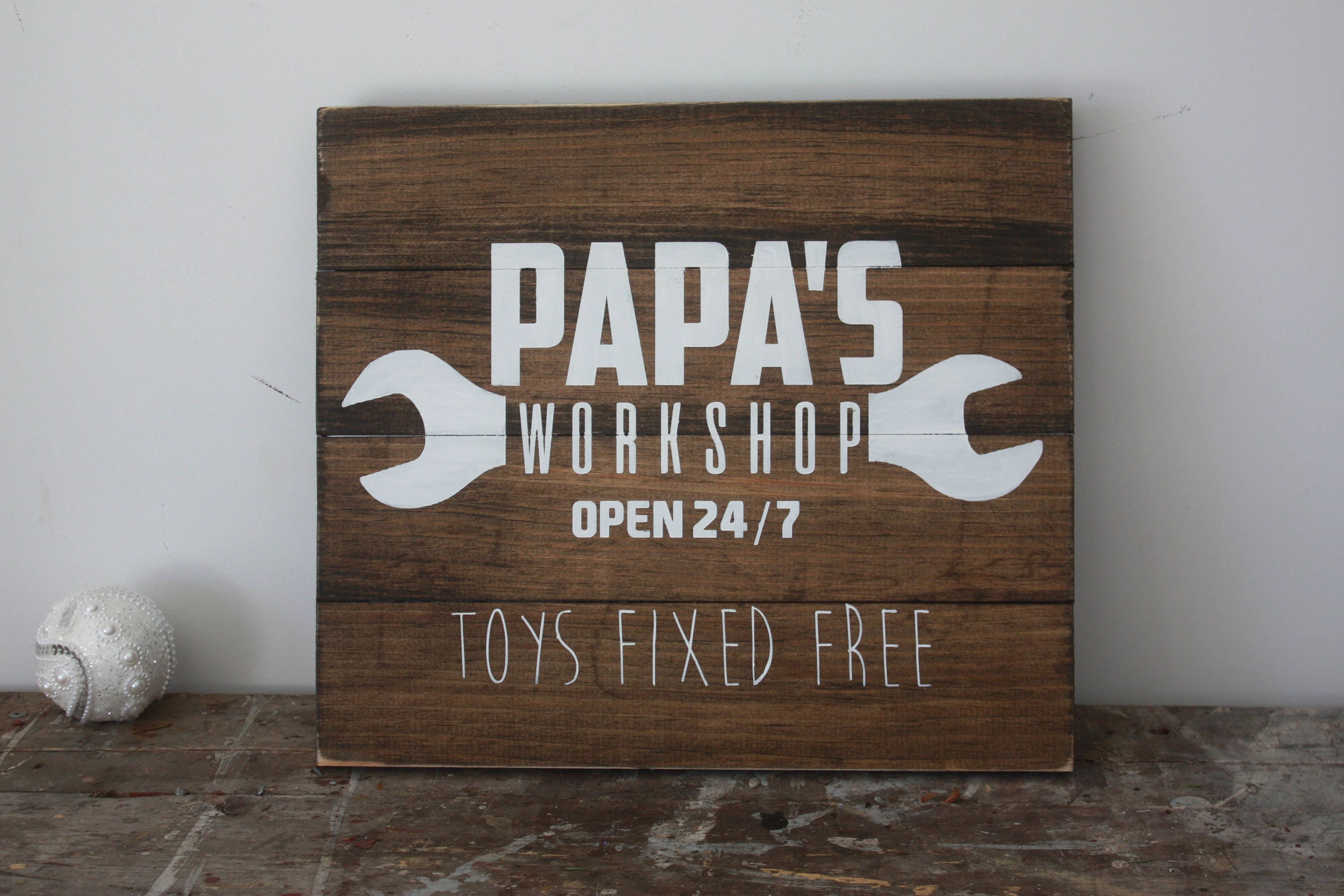 papas workshop sign grandpa gift personalised garage decor hand painted home decor christmas present rustic wooden plaque tool sign - Garage Decor papas workshop sign grandpa gift personalised garage decor hand painted home decor christmas present rustic wooden plaque tool sign - Garage Decor
