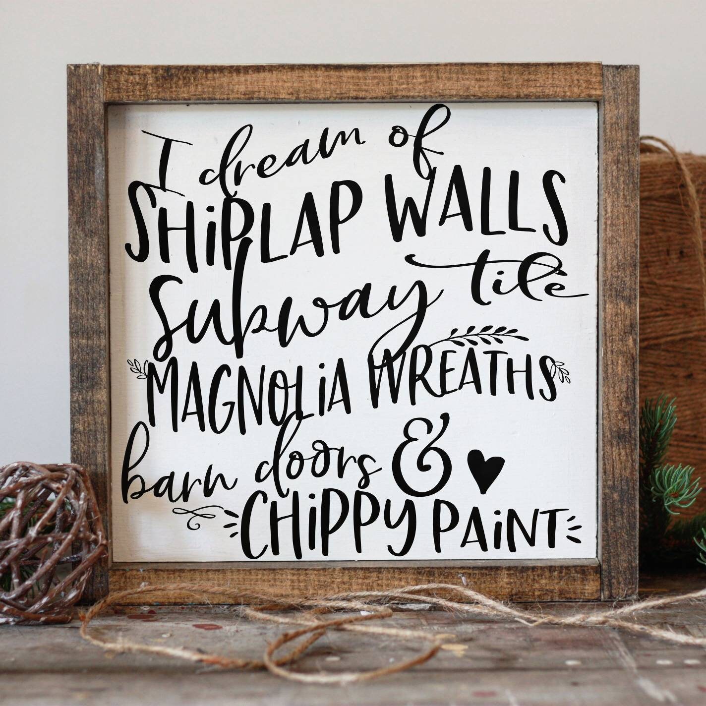 Farmhouse Sign Shiplap Sign Modern Farmhouse Decor Wall