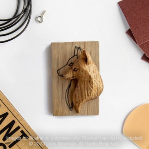 Fox Pendant Carving Kit