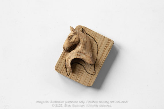 Pferde Portrt Anhnger Carving Kit - Etsy.de