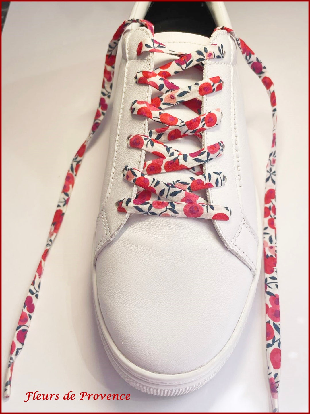 Lacets Liberty Wiltshire vaccinated rouge