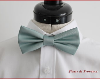Elegant Bow Tie / Suit Pocket Square / Almond Green Cufflinks - Men / Children / Baby