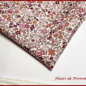 Noeud Papillon / pochette costume / boutons manchette Tissu Liberty Ava bordeaux/rose Homme / enfant / bebe image 2