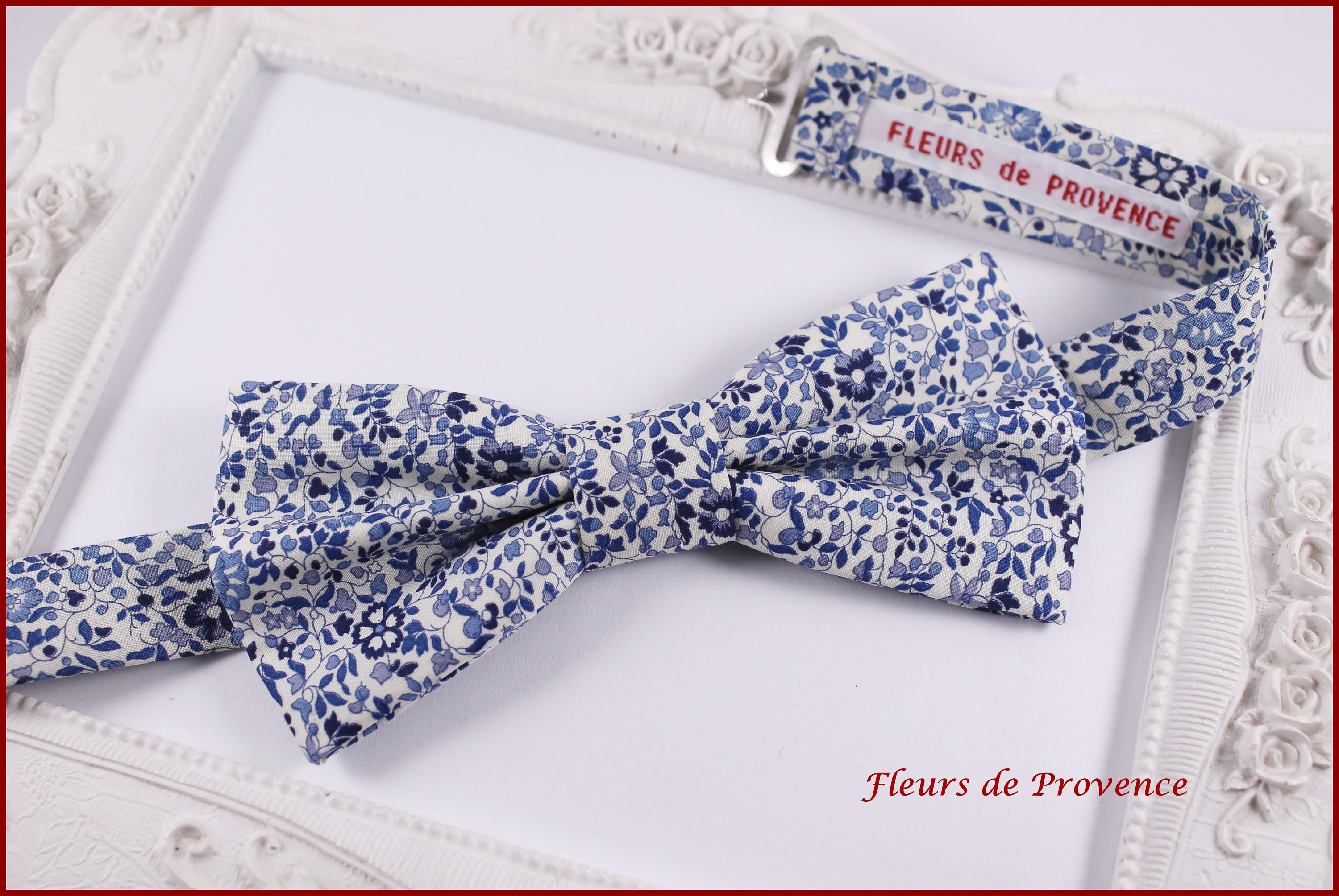 Set Cravate Et Noeud Papillon Liberty - Motif Fleuri Jaune/Vert - Mariage Champêtre - Pochette Et Boutons De Manchette