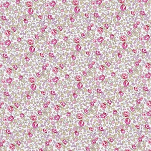 Liberty Eloïse pink fabric bracelet