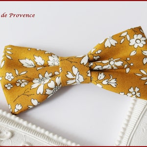 Bar / Brooch Fabric Liberty Capel Mustard for Woman/Girl/Baby