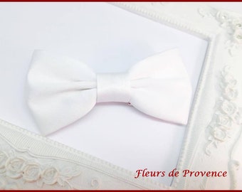 White Bow tie / suit pocket / cufflinks - man / child / baby