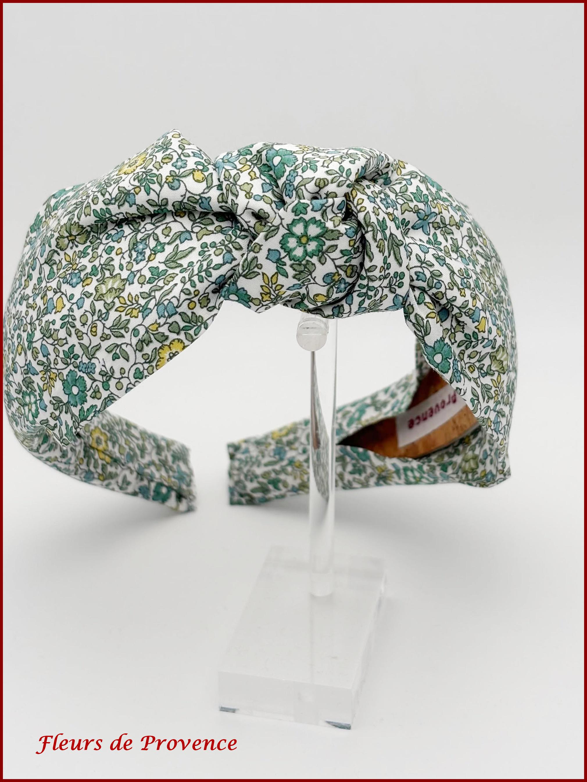 New Brianna Cannon Top Knot Elegant Mint Lace Green Embellished Headband!! Slim Knot Embellished Headband | Putting Green | Lilly Pulitzer main image 4