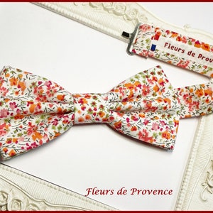 Liberty Phoebe Capucines Fabric Bow Tie / Pocket Square / Cufflinks - Men / Children / Babies