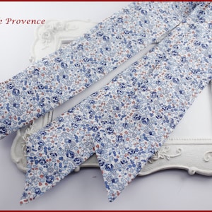 Belt for Girls Liberty Fabric Eloise blue and orange