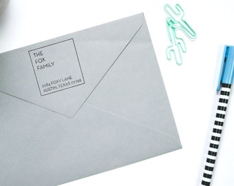 Personalisierte Adress-Stempel - Platz