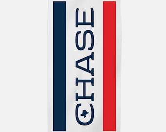 Personalized beach towel - camp otx