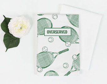 Overserved Tennis Hostess Towels (2-pk)