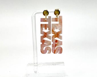 Texas texas earrings