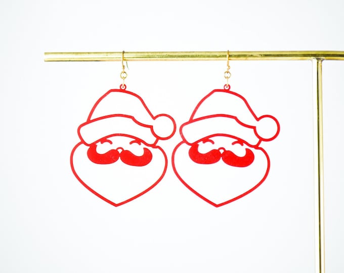 Featured listing image: Santa Earrings