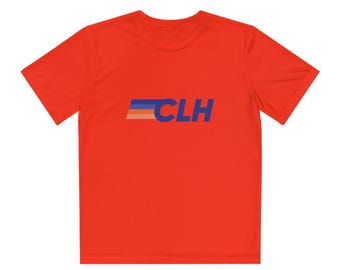 Camp longhorn youth athletic tee