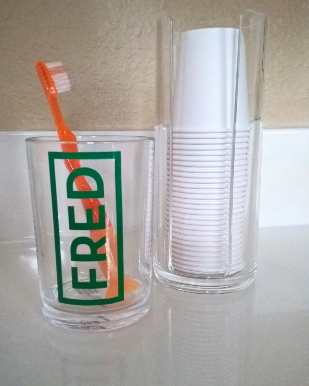 Personalized Bathroom Cup