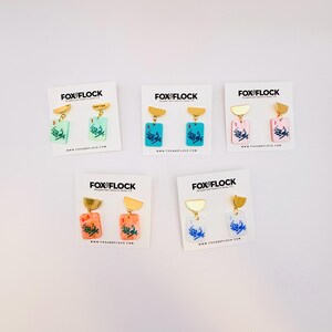 Mahjong Tile Earrings image 4