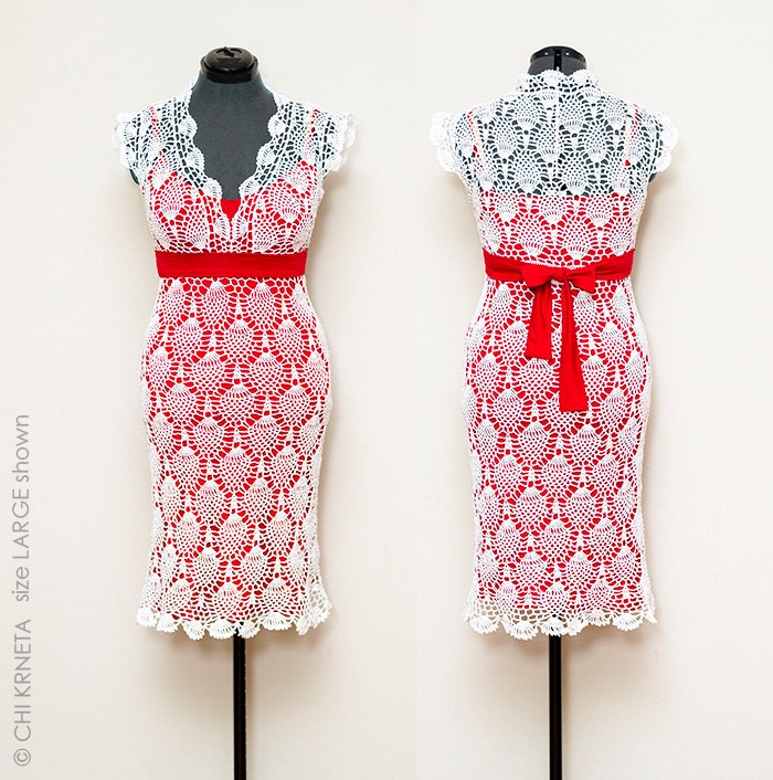 Crochet Lace / Wedding Dress Pattern Etsy