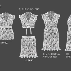 Crochet Lace / Wedding Dress Pattern image 4