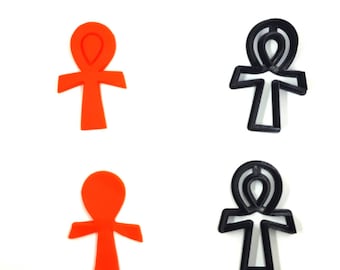 Ankh Cookie Cutter: Egyptian Bakery Fondant Cutter