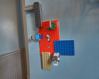 3D Printed Block Connecting Light Switch Cover: Kid's Room Decor