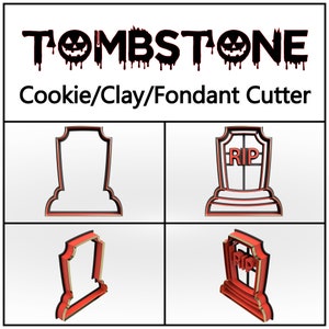 Tombstone Cookie Cutter, 3D Printed, 4th of July Cookie Cutter,  Cookie Cutter, Custom Cookie, Clay Cutter, Fondant Cutter, FunOrders